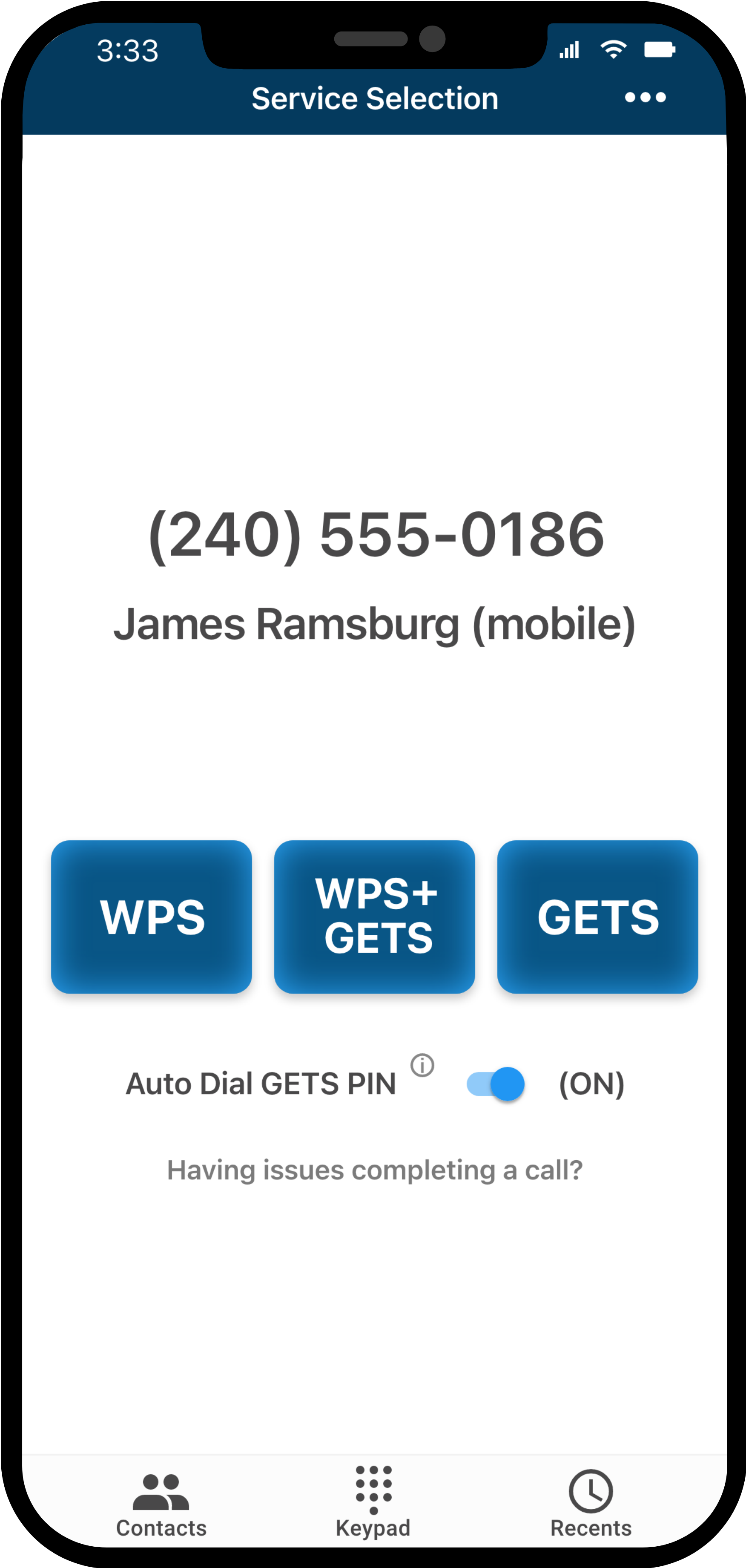 PTS Dialer App